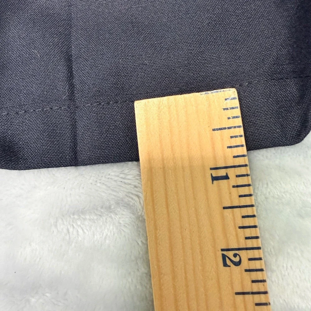 Brooks Brothers 346 Mens 34x30 Pleated Wool Suit Trousers Pants Dark Navy Cuffed